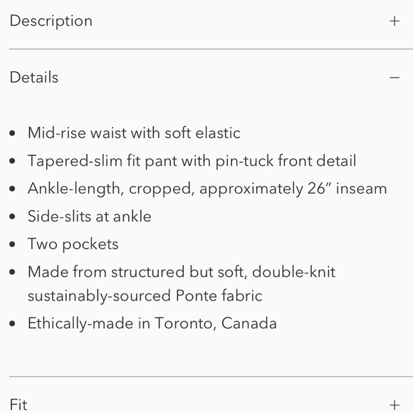 Encircled The Tailored Ponte Pant - Picture 4 of 11